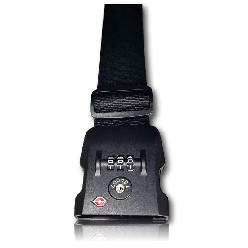 Sarini TSA319 Suitcase Locks, 2" Webbing Strap Lobster Lock for