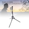 Wig Head Stand Tripod Aluminum Alloy Adjustable Height Portable Mannequin