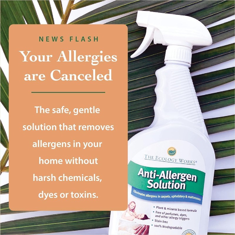 Complete Home Allergen Kit| Dust Mite Killer, Allergen Spray and