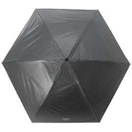 Moonbat (Macintosh Philosophy) Parasol, Folding Umbrella, Light Blocking, UV Protection, Rain or Shine, Carbon Bone Sun Protection, 55 21-431-11055-02, silver (gunmeta)