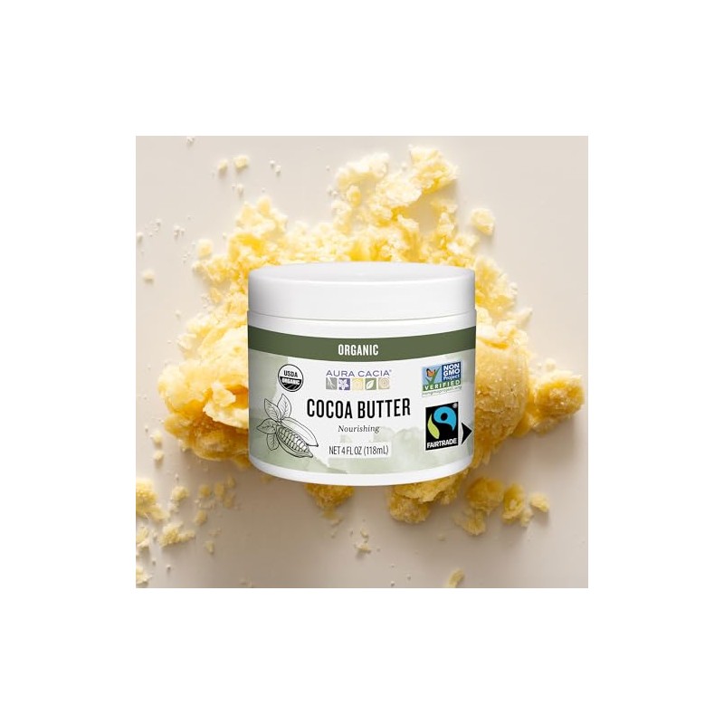 Aura Cacia Cocoa Butter Org