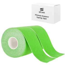 stan Kinesio Tape, Taping, Elastic Tape, Kinesio, 2.0 x 16.4 ft (50 x 5 m), 2 Rolls, Kinesio, Sweat Resistant, Sports, Exercise, Running, Kinesiology Tape, Wrists, Ankles, Joints, Shoulders, Waist