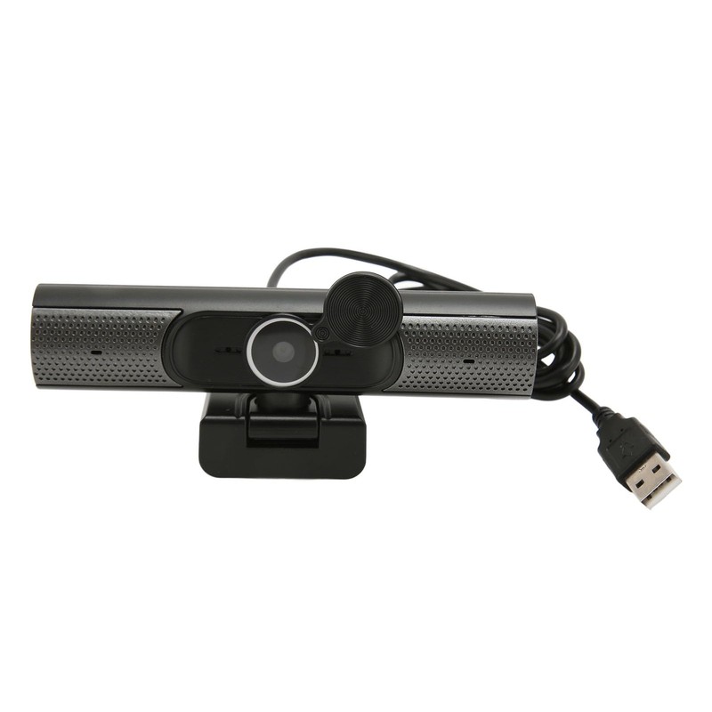 2K 30fps Webcam with Mic and Speaker, Auto Focusing Streaming