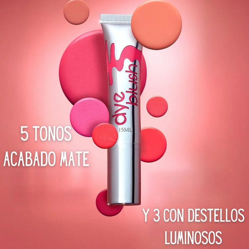 Goc Makeup Dye Blush Rubor Liquido Larga Duracion Multi-usos Tono