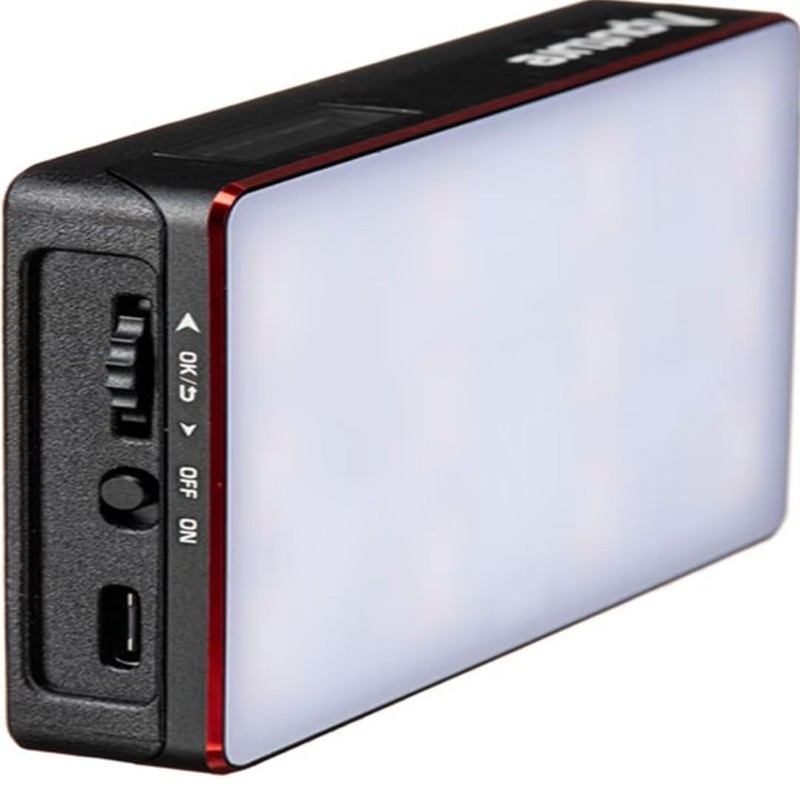 Aputure Amaran MC RGBWW LED On Camera Light Portable Photography
