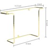 MyGift Modern Metal Wire Wall Mounted Vinyl Records Storage Racks,