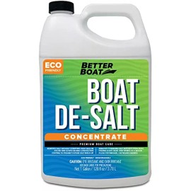 Better Boat De-Salt Concentrate Salt Remover Flusher for Motors Marine Watercr..
