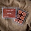 The Candle Daddy Leather Scented Melt- Maximum Scent Wax Cubes/Melts-