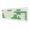 Keyboard Keycaps 108 Keys Matcha Green Theme PBT Material OEM