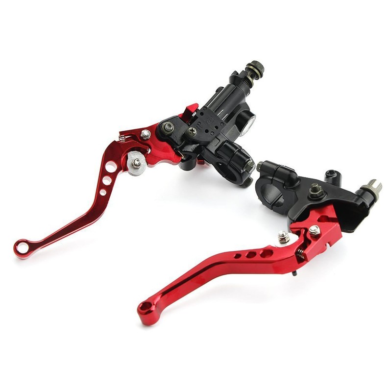 LisylineAuto Universal 7/8“ 22mm Handlebar Motorcycle Brake Master Cylinder Clutch