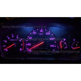newlineperformanceLED Pink LED Cluster Bulb KIT for Honda Accord 4 Cyl 2.3L Model 1998-2002