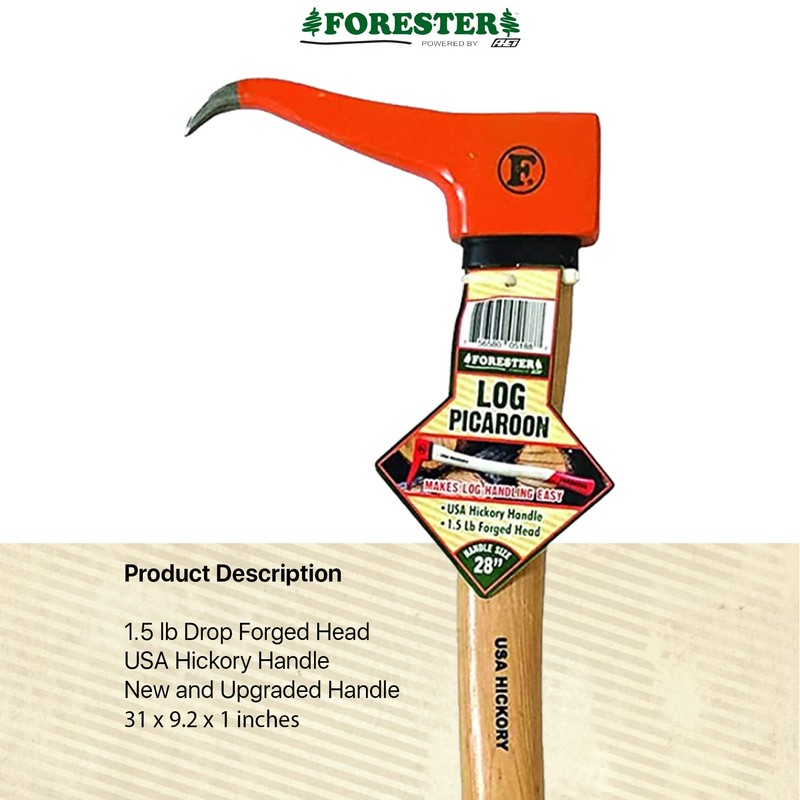 FORESTER Pickaroon Logging Tool 28in | USA Hickory Handle |