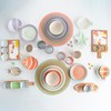 Quid Kaleido Bamboo Ceramic Snack Board, 23 x 19.5 x