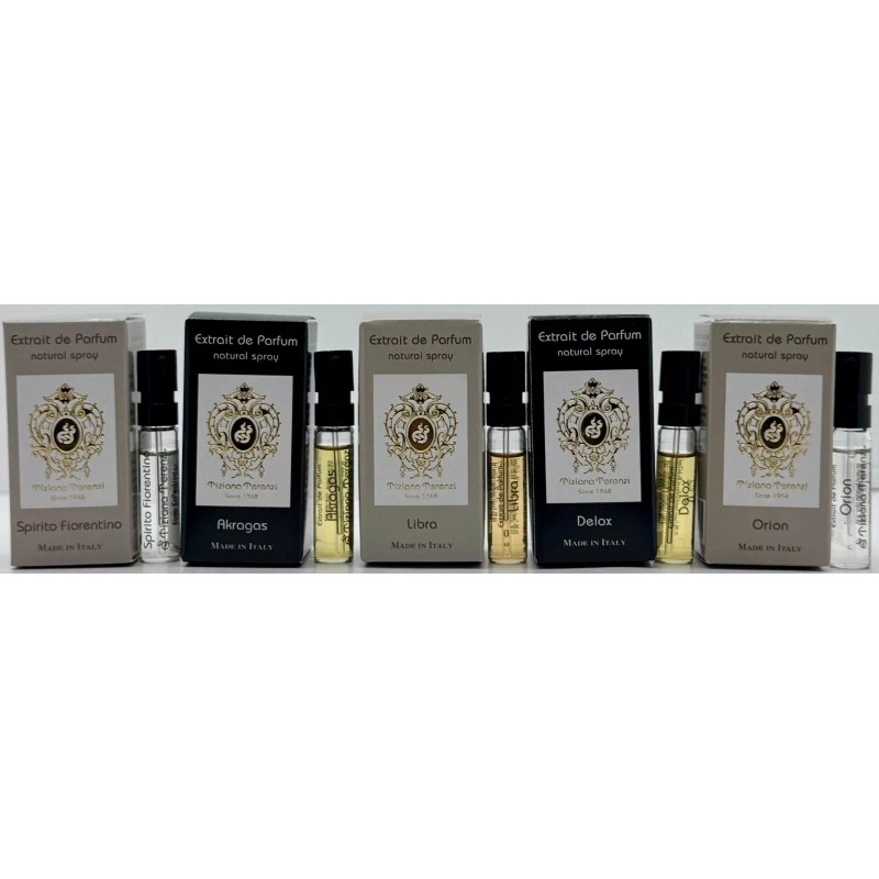 TIZIANA TERENZI COLLECTION SET EXTRAIT VIAL SPRAY 0.05 Oz /