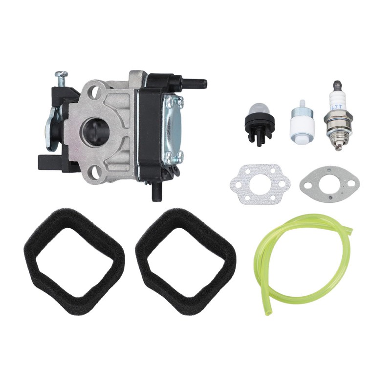 TOPINCN Leaf Blower Carburetor Kit, Aluminum Air Filter Sponge Primer