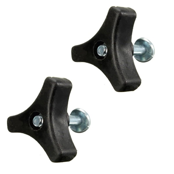 Lawn Mower Handle Knobs Nut Bolt, Triangular Handle Fastening Screw