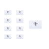 WEAXIO 50pcs Name Badge Holders - Pin & Clip Style
