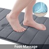Buganda Memory Foam Bath Mat, 24" x 16", Ultra Soft