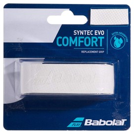 Babolat SYNTEC EVO X1 Overgrip, Adult Unisex, White (White), One Size