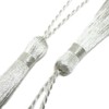 Machida Tetoron Yokomaki Tassel, Ornament, Accessory Tassel, Polyester Tassels (Silver)