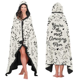 Vprintes You Are The Most Amazing Wearable Blanket - Mothers Day Gifts for Mom - Birthday Gifts for Mom from Daughter Son