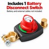 Top Post Battery Disconnect Switch – 12–48V DC Negative Terminal