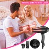 Salon Professional Hair Dryer with Ceramic Tourmaline Ionic & 1875W