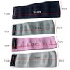4pcs Banda Elastica de Resistencia (Gris Claro, Gris Oscuro, Negro,