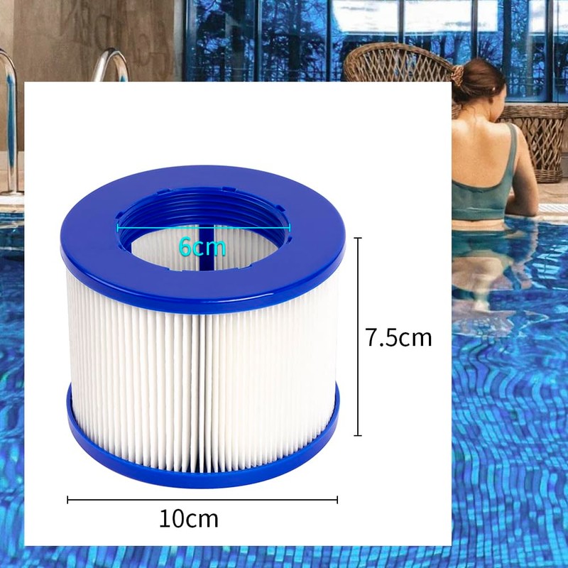 Benfosh Filter cartridges for GYMAX Spa,Compatible with GYMAX Spa and