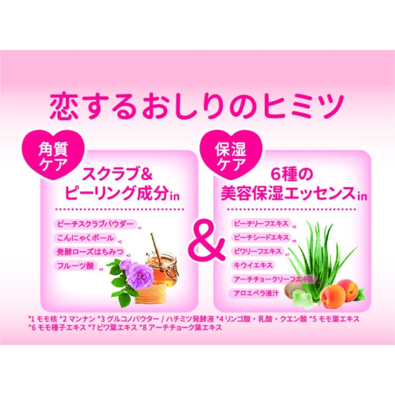 Koisuru Butt Hip Care Soap, 2.8 oz (80 g) x