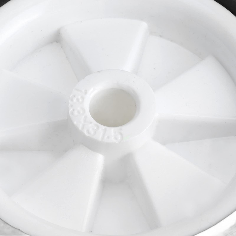 Fafeicy Caster Wheels, 5 Inch (120mm) ABS Industrial Casters for