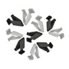 JNNJ Pack of 20 Interior Trim Mounting Metal Clip, Boot