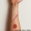 'Bowling Last Pin Down' Temporary Tattoo - Water Resistant, Skin-Safe,