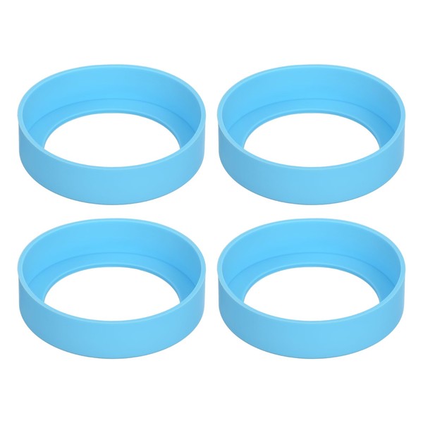 uxcell 4pcs Water Bottle Boot, Protective Silicone Boot Sleeve Non