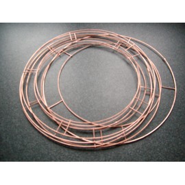 5 X 10" wire wreath rings flowers/grave/memorial craft christmas wreath