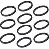 DEDA METAL SPACERS 28.6 / 5 stems Color: black diameter: