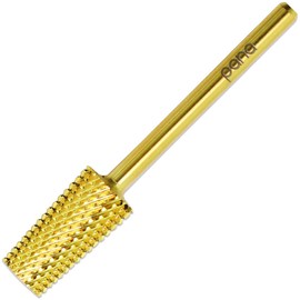 Pana Professional USA Gold TAPERED Barrel Bit Nail Drill (Grit: MEDIUM - M) 3/32" Shank Size