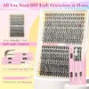 Eyelash Extension Kit 320PCS Lashes Clusters 30D+40D Lash Extension Kit