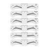 KKPLZZ Molde de plástico para Cejas, Moldeador de Cejas Suave