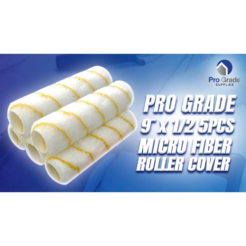 Pro Grade - Paint Roller Covers - 1/2 X 9