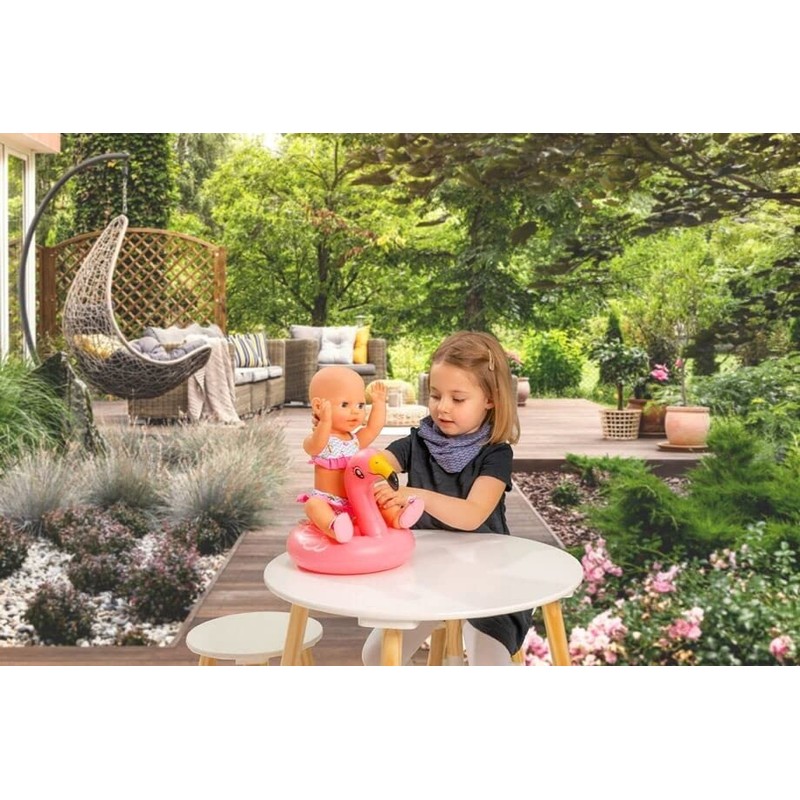 Heless 99 - Flamingo Ella Dolls Swimming Set, Size 35