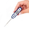 Comark PDQ400 High Speed High Accuracy Dishwasher Safe Thermometer,Blue,4/5(W)x 6(L)"/