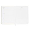 Sugar Paper Undated Weekly Planner, Fabric Cover, 5.75 x 8.25