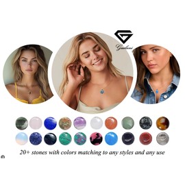 Guilani Stylish Natural Gemstones Turtle Necklace: Handmade Silver-plated Pendant with Natural Gemstones Ensuring Beauty and Healing Benefits (Rose Quartz)