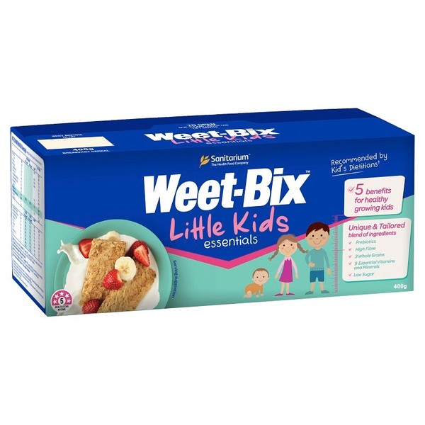 Weet-Bix Little Kids Essentials Breakfast Cereal 400g