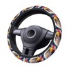 Subily American Flag and Eagle Elastic Steering Wheel Cover, Thickened