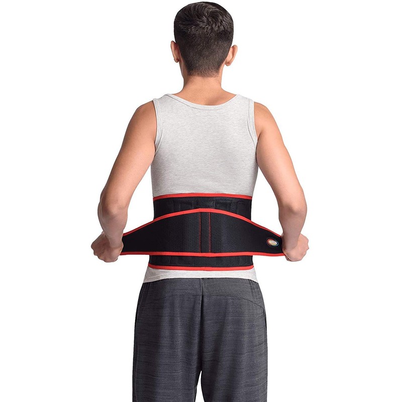 MAXAR Airprene Sports Back Brace W/ Powerful 18 Magnets, Warm