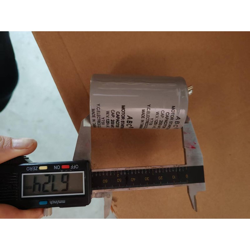 Anchilly ABC CD60 Motor Starting Capacitor 200mF 200UF 125VAC HVAC