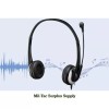 Adesso Xtream P2 USB Wired Multimedia Headset with Noise-Cancelin