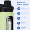 DOMICARE 16 oz Kids Water Bottle for School Stainless Steel
